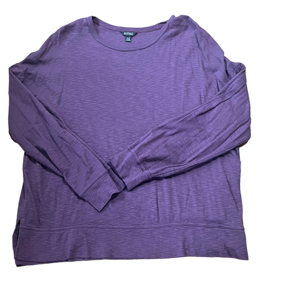 Buffalo David Bitton Tops - NWOT • Buffalo Long Sleeve Purple Top